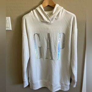 GAP Logo Hoodie Size Medium